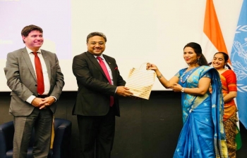 CONGRATULATIONS TO IESA (Indian Embassy Spouses Association) 02 Oct, 2019.