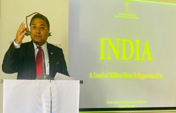 INTERACTIVE SESSION AT GENEVA SCHOOL OF DIPLOMACY ON OCT 30