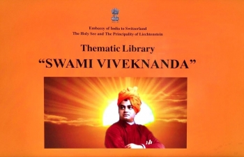 BIRTH ANNIVERSARY CELEBRATIONS OF SWAMI VIVEKANANDA IN SWITZERLAND ON JAN 16.
