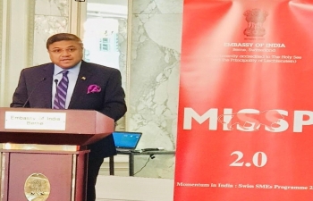 Momentum in India- Swiss SMEs Program: Workshop organized by Embassy of India in Bern on Feb 7, 2020