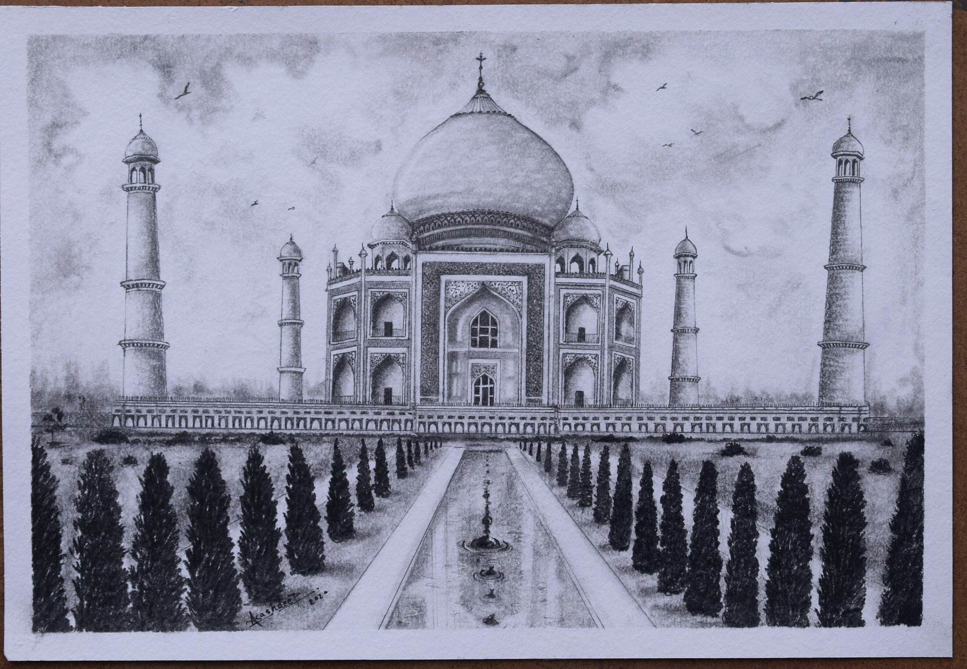 India Gate | India gate, Perspective art, Cartoon sketches