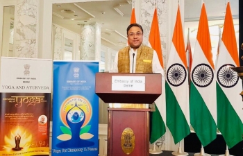 INTERNATIONAL DAY OF YOGA (IDY 2020) CELEBRATIONS IN SWITZERLAND