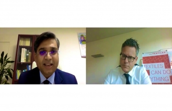 Embassy of India, Berne’s MISSP Webinar on ‘Opportunities in Indian Technical Textiles Sector’ was held on 10 September.