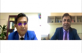 Embassy of India, Berne’s 14th MISSP Live Webinar on ‘Overview of Indian Technology Accelerator-Incubator & Startup Ecosystem’ was held on 22 Sep, 2020