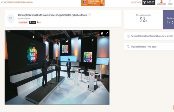 India is the Country Guest of Honour in the 8th Geneva Health Forum (16-18 Nov)