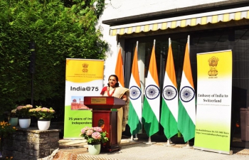 75th Independence Day celebration in Switzerland
