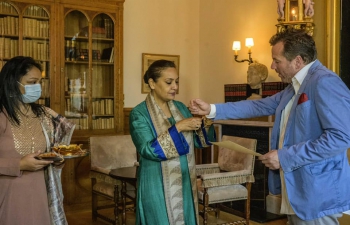 Raksha-Bandhan at St. Moritz