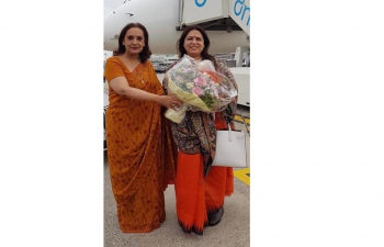 Visit of Hon’ble Minister of State for External Affairs and Culture H.E. Smt. Meenakashi Lekhi to Switzerland (September 27 – October 1, 2021)