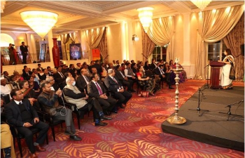 Minister of State for External Affairs and Culture Smt.Meenakashi Lekhi interacted with members of Indian diaspora in Zurich on September 30, 2021 