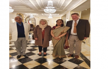 President of Indian Council for Cultural Relations, Dr. Vinay Sahasrabuddhe had a meeting with Hon’ble Mayor of Interlaken, Mr. Philippe Ritschard on October 30, 2021