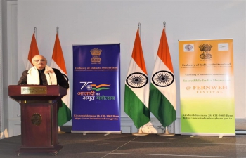 Interaction of President of Indian Council for Cultural Relations (ICCR), Dr. Vinay Sahasrabuddhe with Heads of Indian Diaspora on 31 October, 2021