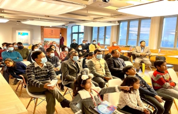 Hindi workshop organized by Embassy of India, Berne on 23 December, 2021 