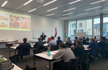 Focus India event held at FHNW University on 16 February 2022