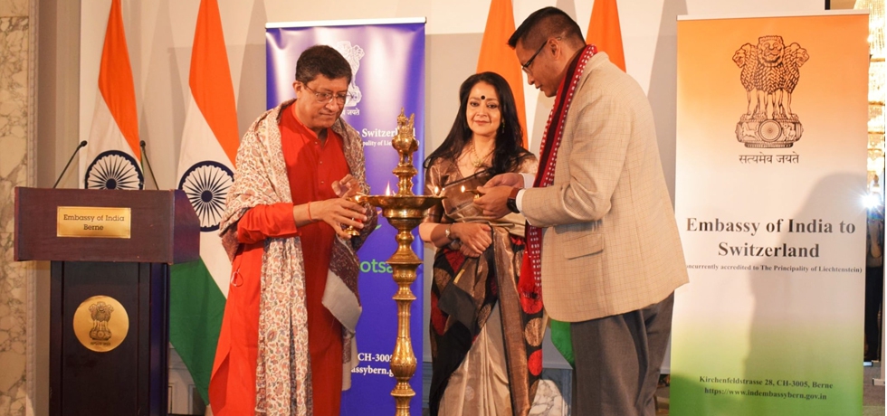Ambassador Sanjay Bhattacharyya inaugurated the event 