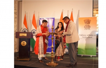 “Cultural Interaction with Indian diaspora" in Berne on 4th March, 2022