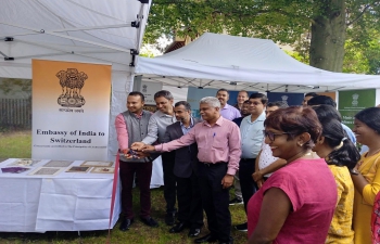 Inauguration of TRIFED Corner at Embassy of India, Berne on 29 June 2022