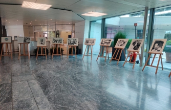Gandhi Exhibition at WIPO, Geneva on 23 Sept 2022