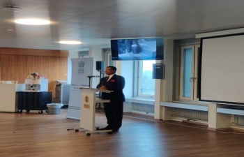 Gandhi Exhibition at Universal Postal Union (UPU), Berne on 28 September 2022