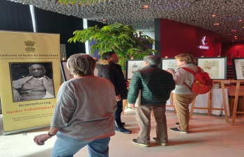 Exhibition on ‘Life of Sardar Patel’ at Fernweh Festival (29-30 October, 2022)