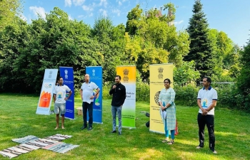 9th International Day of Yoga celebrations at Zurich on 17 June 2023