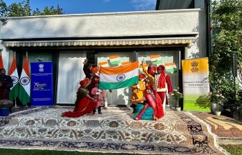 Cultural performances at India House on the occasion of 77th Independence Day on 15 August 2023