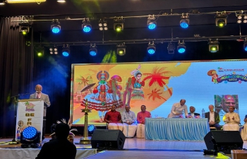 Ambassador Mridul Kumar inaugurated the ‘Onamaholsavam 23’ celebrations organized by 'Be Friends Switzerland' in Zurich on 02 September 2023