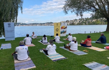 Yoga and Meditation Session at Luzern on 30 September 2023