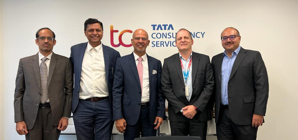 Ambassador Mridul Kumar visited Tata Consultancy Services (TCS), Switzerland office in Zurich