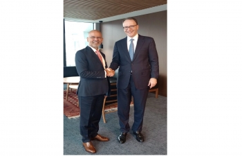 Ambassador Mridul Kumar met Mr. Mark Schneider, CEO Nestlé AG on 09 February 2024