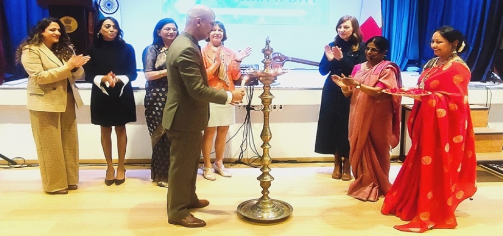 Ambassador Mridul Kumar inaugurated the International Women's Day 2024 celebrations in Berne