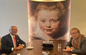 Ambassador met H.S.H. Prince Max, Chairman of LGT, Liechtenstein, 19.09.2025