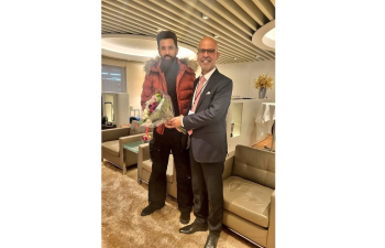 Ambassador Mridul Kumar welcomed Hon’ble Ministers to Switzerland on 19-20 January 2025