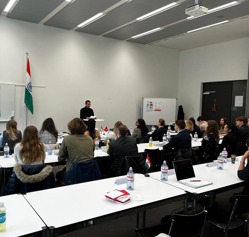 Cd’A Deepak Bansal addressed Focus India Seminar at FHNW, Olten on February 13, 2023