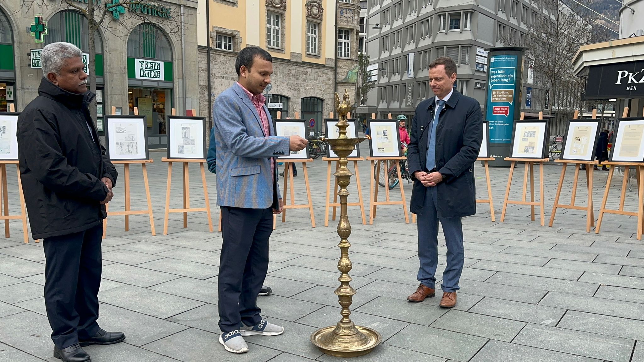 Photo Exhibition titled 'Life of Sardar Patel' at Chur, on 17 February 2023.