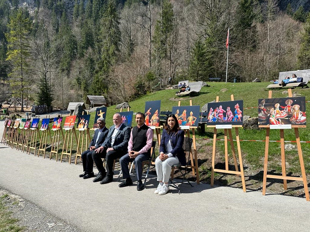 Photo Exhibition on ‘Dance Forms of India' at Blausee on 18 April 2023