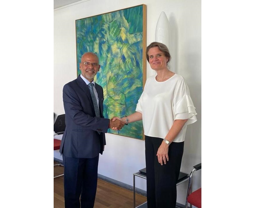 Ambassador Mridul Kumar called on State Secretary Martina Hirayama, State Secretariat for Education, Research and Innovation (SERI) on 23 August 2023