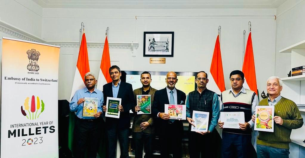 International Year of Millets-2023 celebrations at Chancery on 05 December 2023