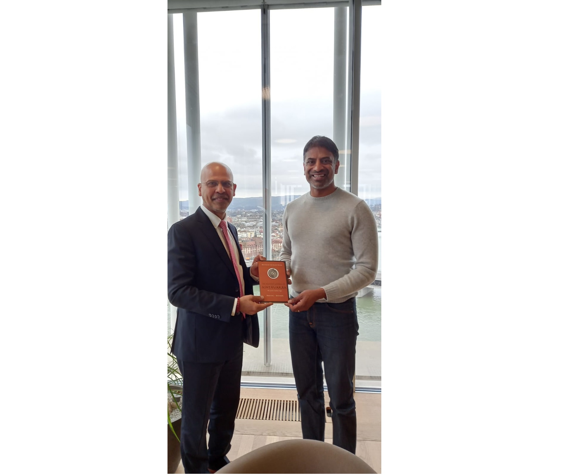Ambassador Mridul Kumar met Mr. Vasant Narasimhan, CEO Novartis on 06 December 2023