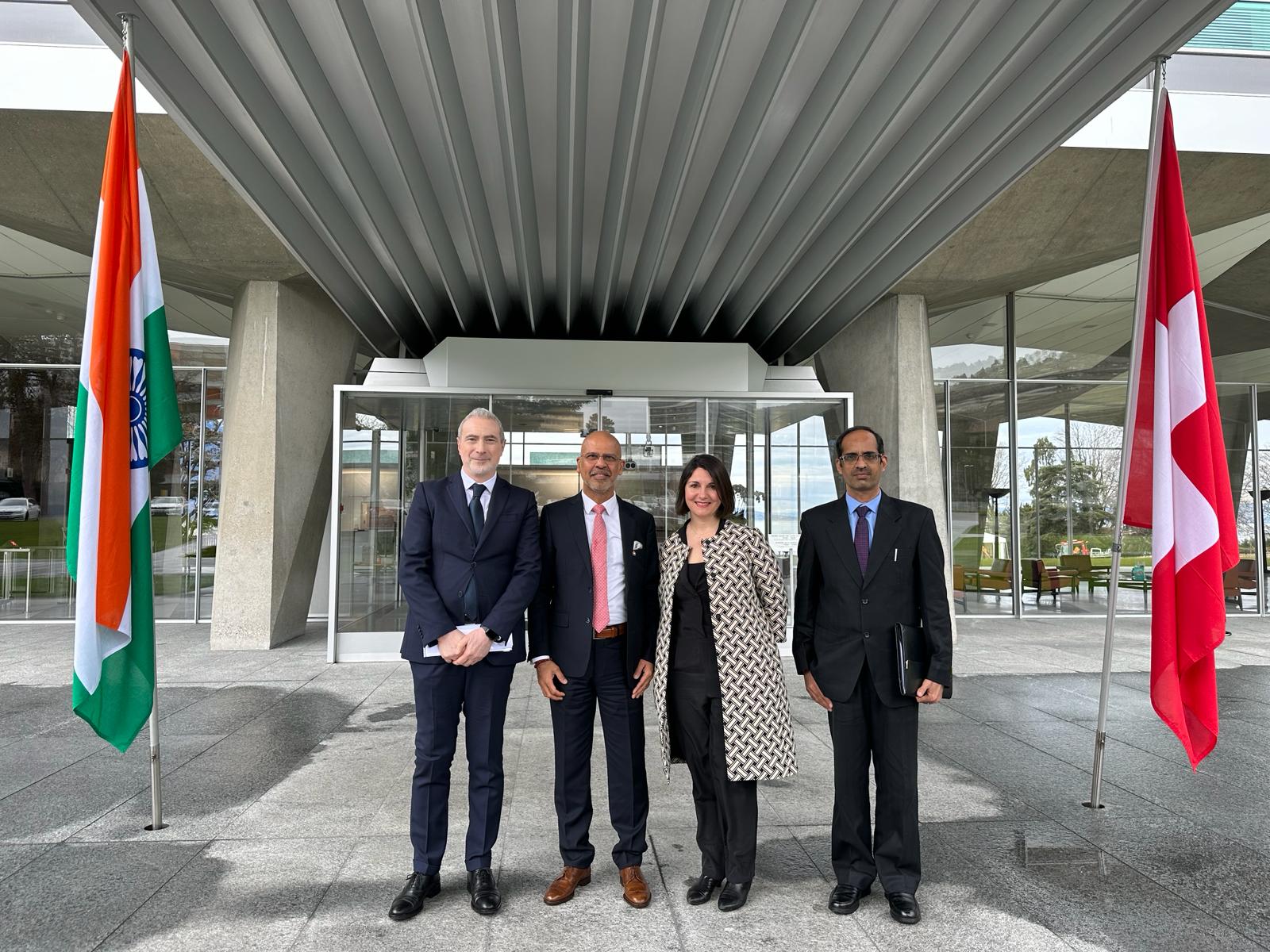 Ambassador Mridul Kumar met Mr. Mark Schneider, CEO Nestlé AG on 09 February 2024