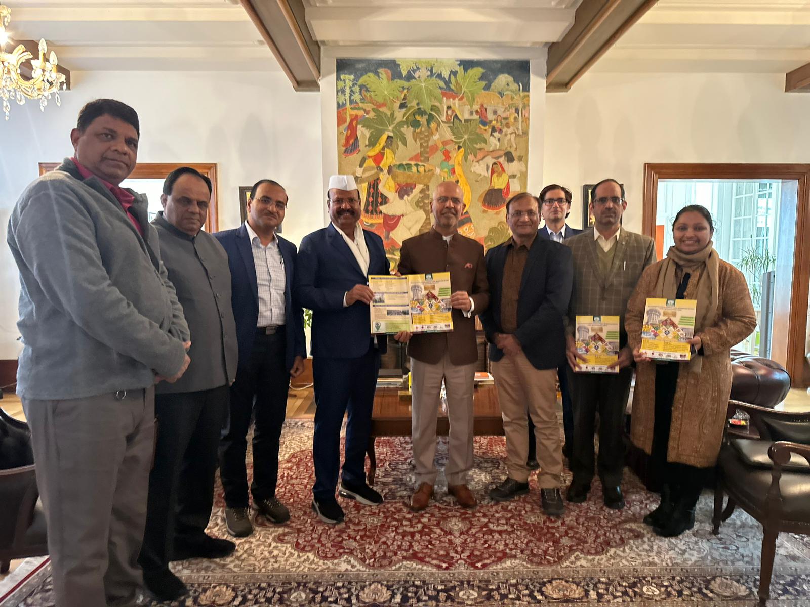 Ambassador Mridul Kumar hosted Hon’ble Minister of Agricultural Marketing of Maharashtra at India House on 14 February 2024