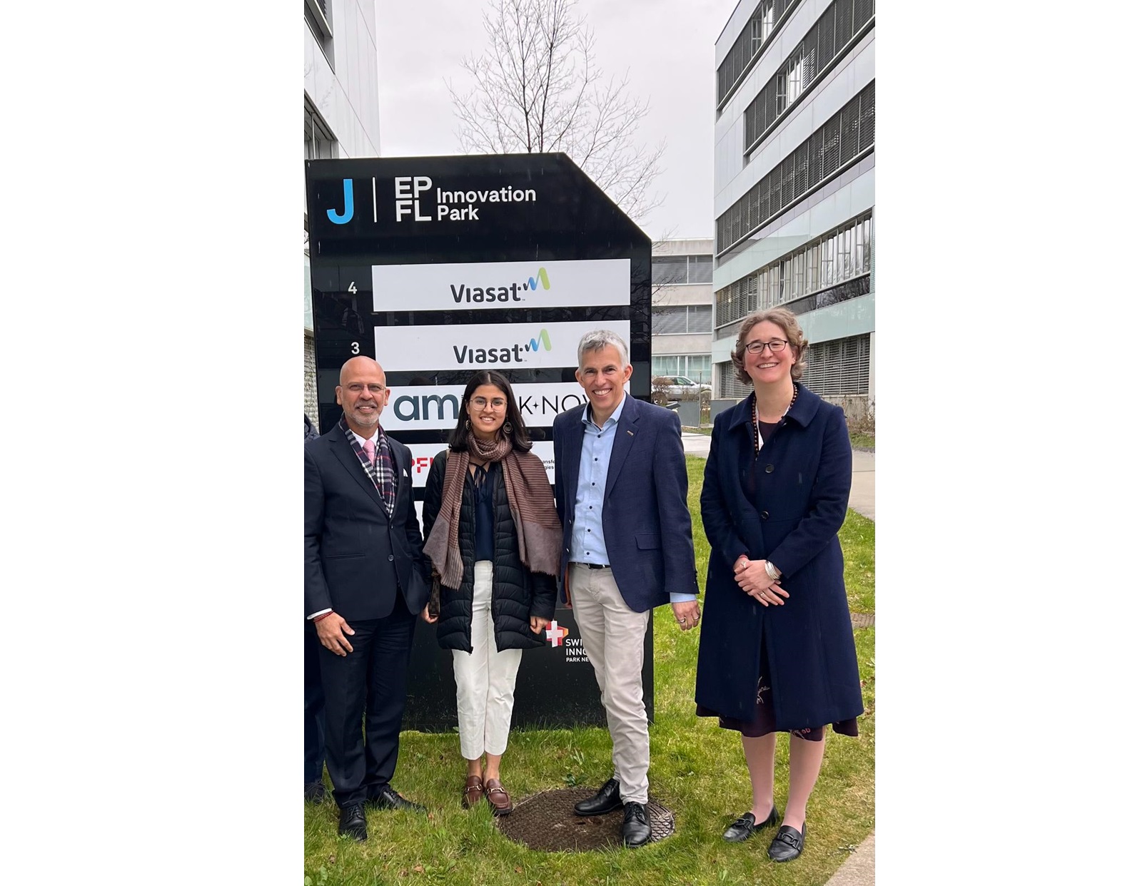 Ambassador Mridul Kumar’s visit to EPFL on 05 March 2024