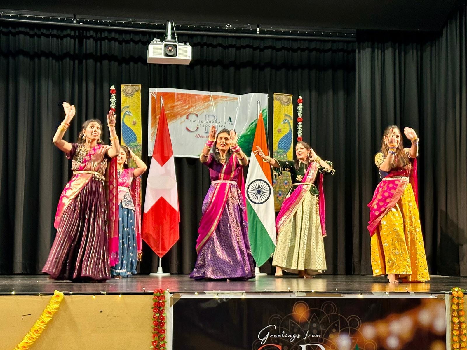 Diwali celebrations by Embassy in collaboration with SBA in Basel on 23 November 2024
