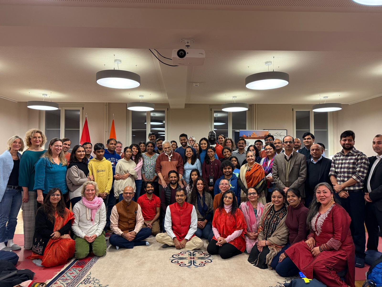 Discourse by revered spiritual Guru Sri M at Berne on 26 November 2024
