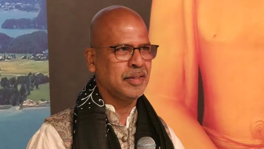 Ambassador Mridul Kumar attended the 9-day Ramkatha narration by spiritual guru Shri Morari Bapu as the guest of honour on 23 July 2025