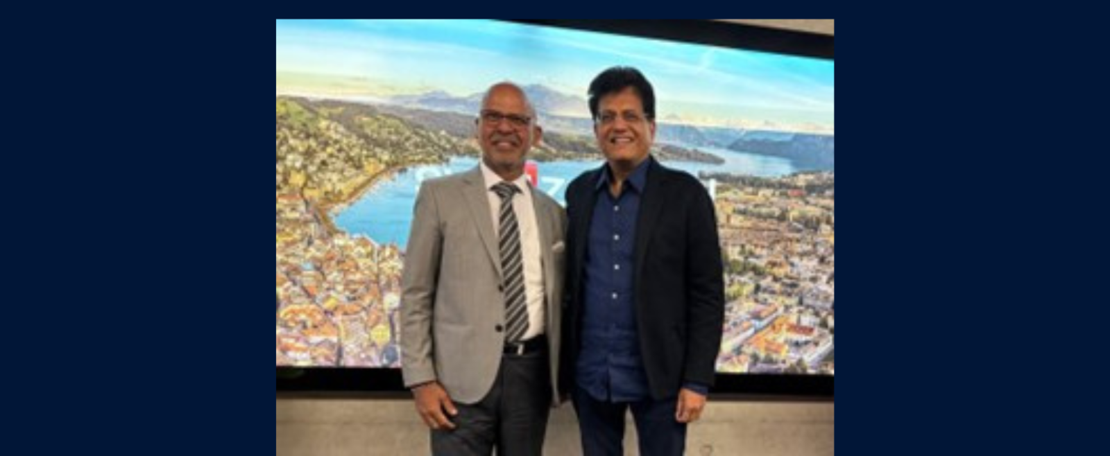 Ambassador Mridul Kumar received CIM at Zurich Airport