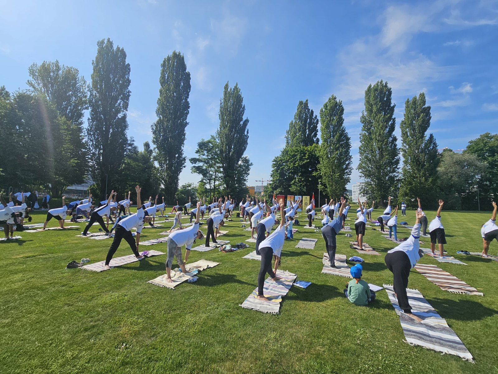 International Yoga Day celebrations at Zurich on 21 June 2025