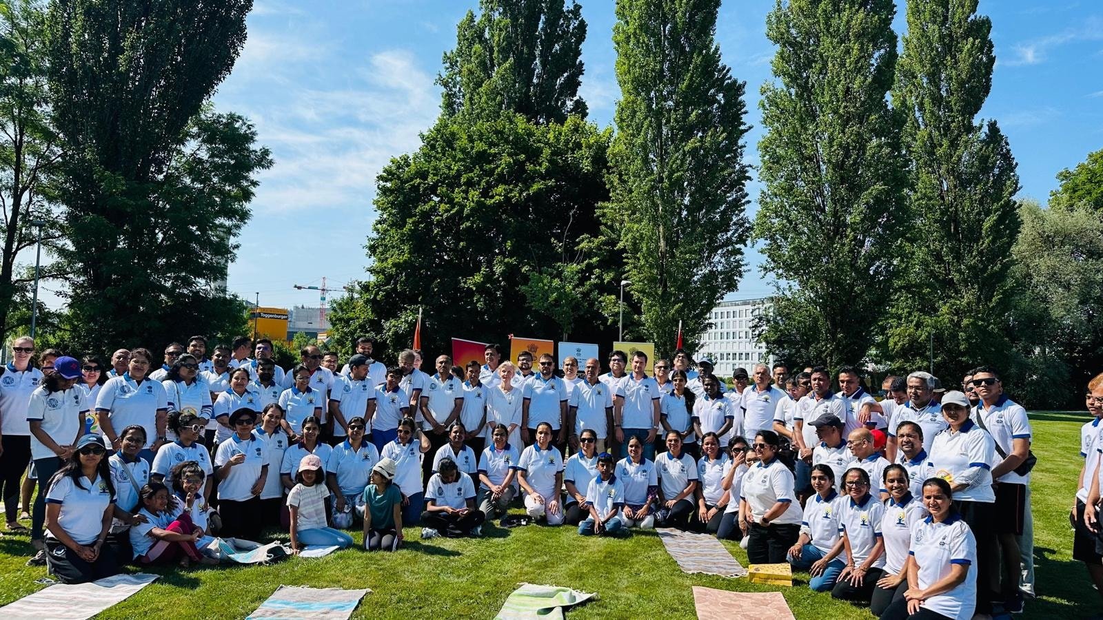International Yoga Day celebrations at Zurich on 21 June 2025