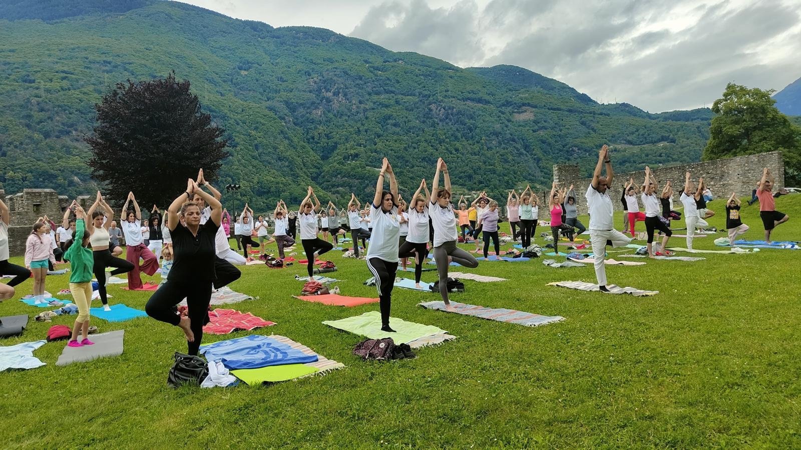 International Yoga Day celebrations at Davos on 28 June 2025