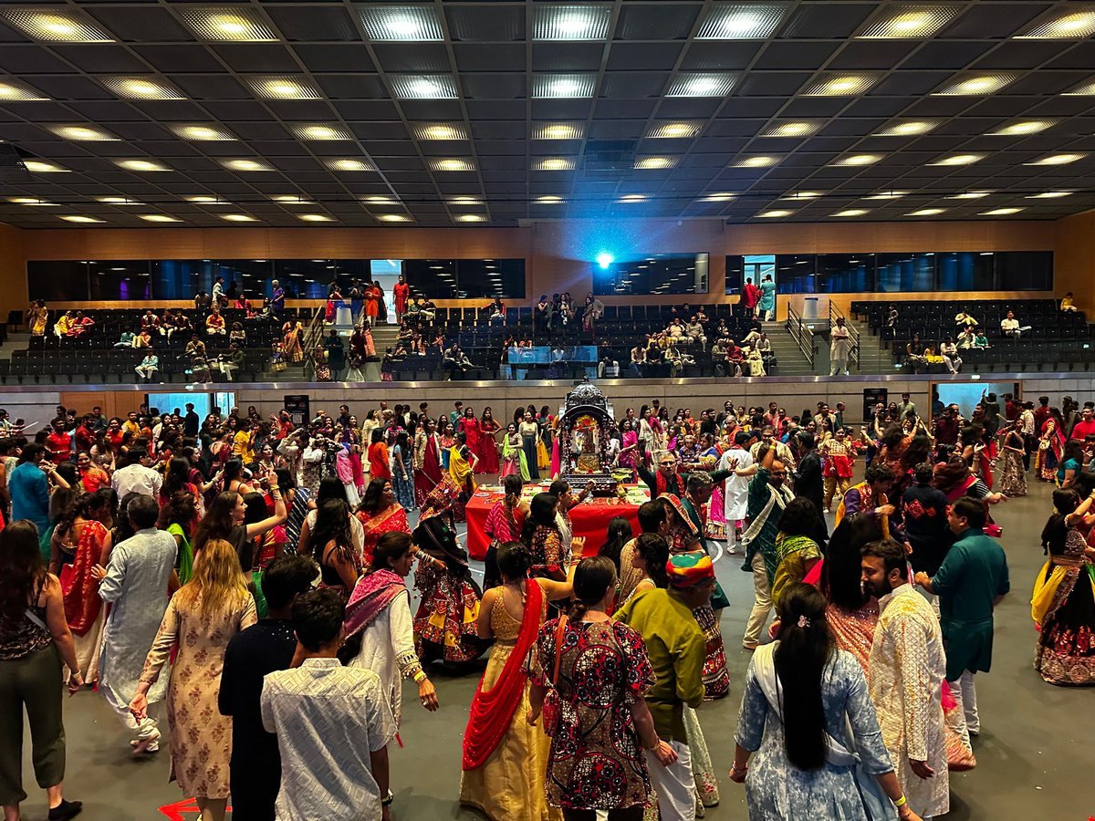 Raas Garba celebrations organized by Indian Association of Greater Zurich on 29 September 2025