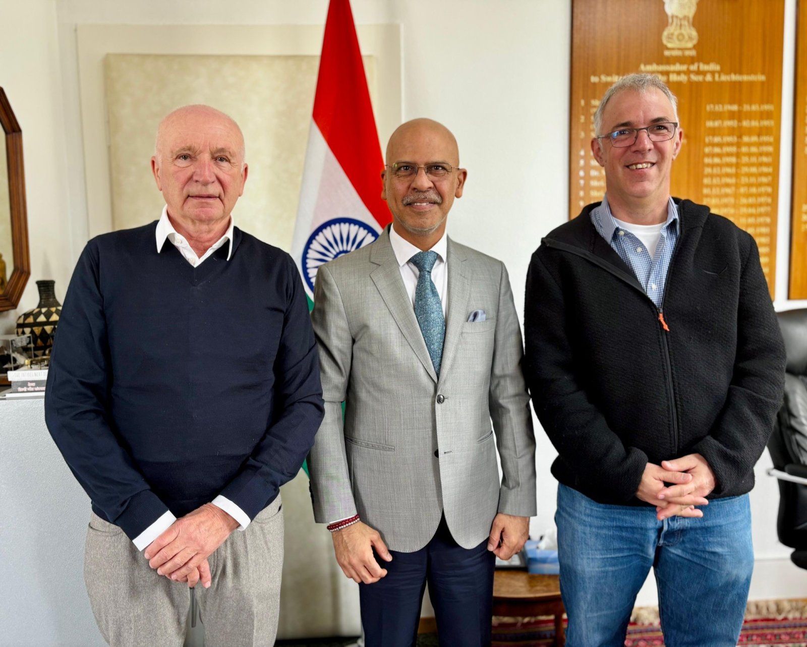 Ambassador met CEOs of Gradesens and Panoptic SA, 12.03.2026